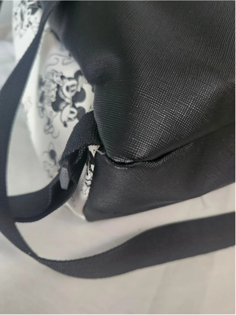 Disney Mickey Mouse Backpack One Size White Black Red